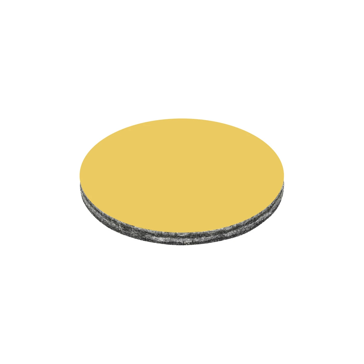 Round foam furniture pads, adhesive backing