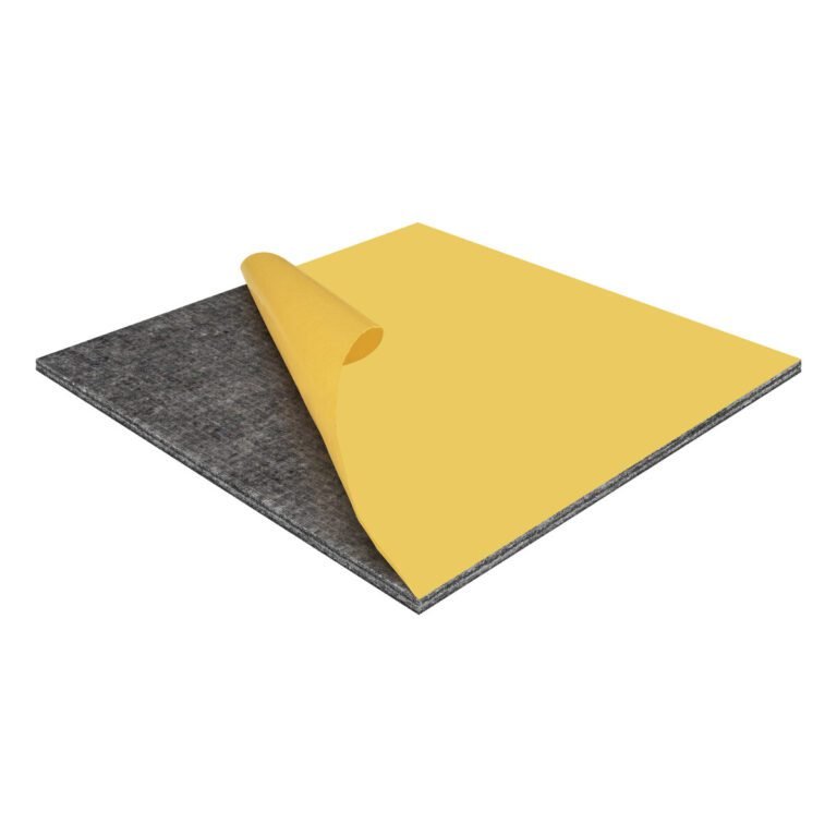 Square Heavy-Duty Self-Adhesive Furniture Pads for Hard Floors 300x300mm (11.81 x 11.81in) - Peel-and-Stick Installation Demo