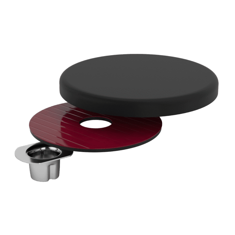 Nail-on soft floor) exploded view (Transparant)
