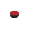 Round self-adhesive furniture glides, adhesive backing