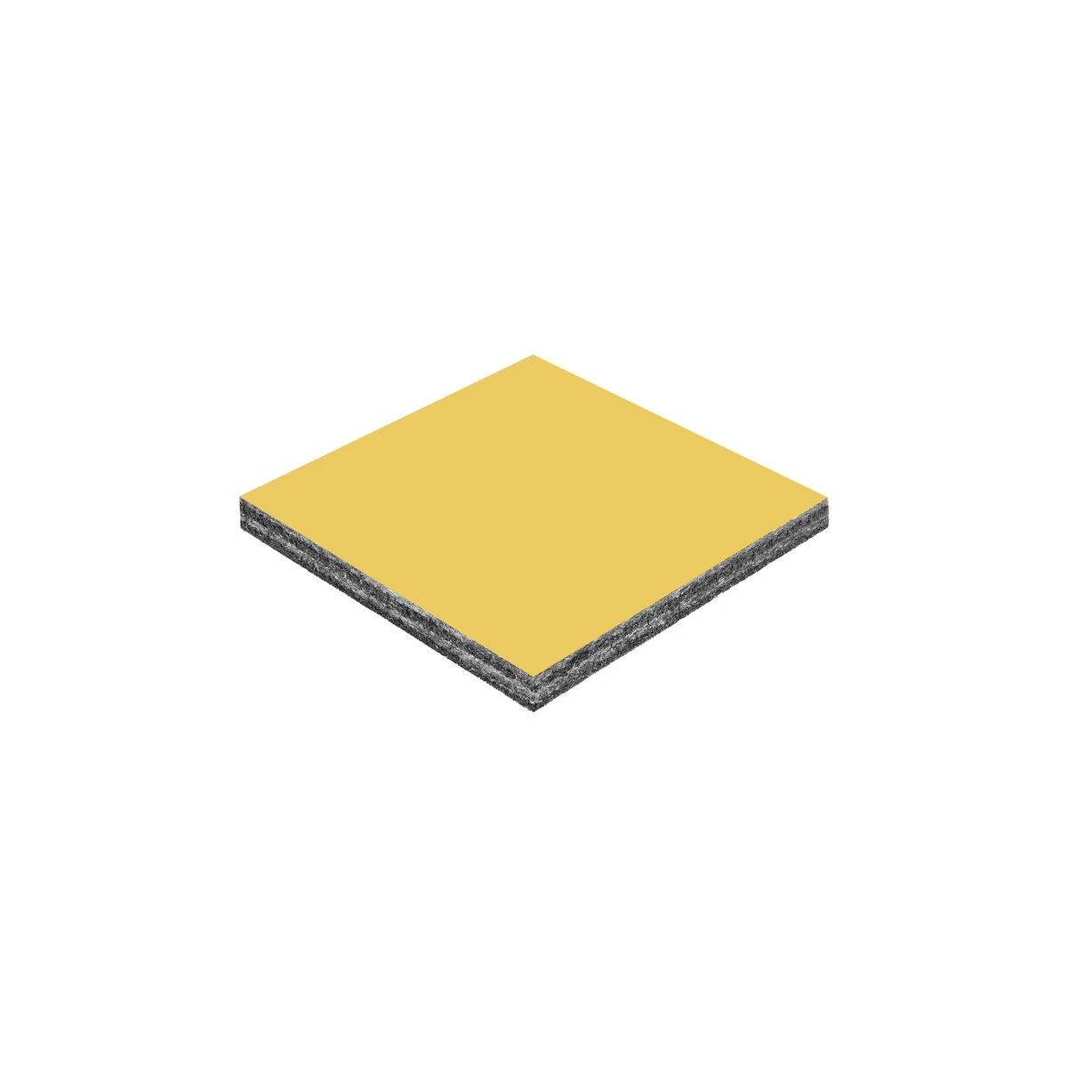 Square foam furniture pads, adhesive backing