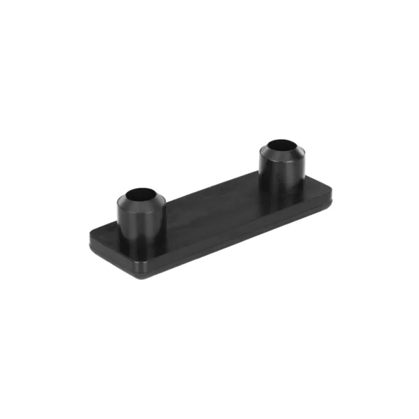 Flat-Bottom Nail-On Sled Base Glides — Rectangular Base