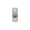 Oval tube end sled base glides