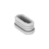 Oval tube plugs, angled view