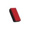 Rectangular self-adhesive furniture glides, angled view