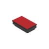 Rectangular self-adhesive furniture glides, adhesive backing