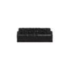 Rectangular self-adhesive furniture glides, side view