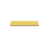 Rectangular self-adhesive furniture pads, adhesive backing