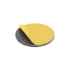 Round furniture pads for hardwood floors, peel-and-stick backing