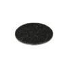 Round furniture pads for hardwood floors, top view