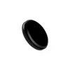 Round self-adhesive furniture sliders, angled view