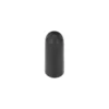 Round end caps, angled view