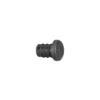 Round tube plugs, side view