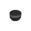 Anti-slip round tube plugs, angled view