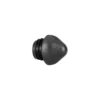Conical head round tube plugs, side view