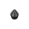 Conical head round tube plugs, angled view