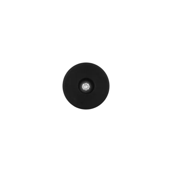 Black self-leveling tilt adjustable leveling feet 30mm M8 – side profile showing the full height