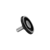 Slim base leveling feet, top view