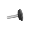 Hex-key leveling feet, top view