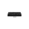Square nail-on furniture glides, side view