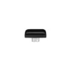 Square non-slip nail-on furniture glides, side view