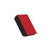 Square self-adhesive furniture glides, angled view