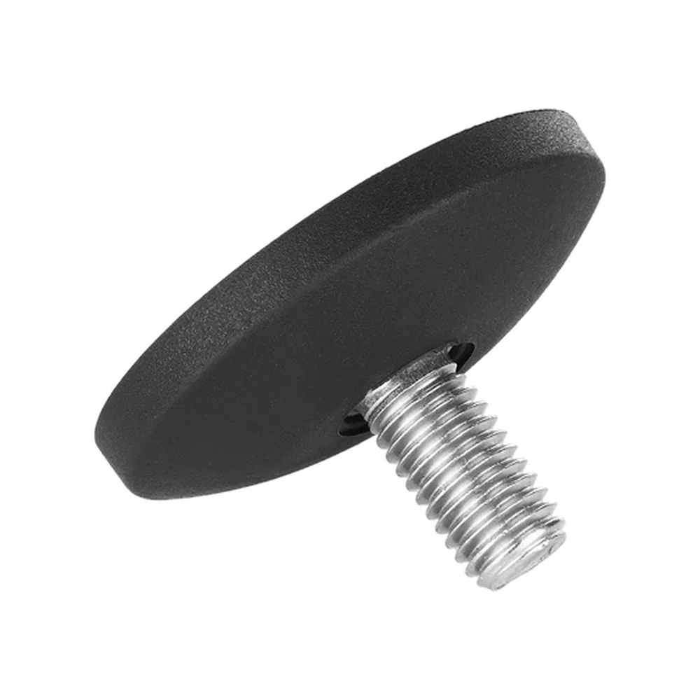 adjustable leveling foot wide base black v1