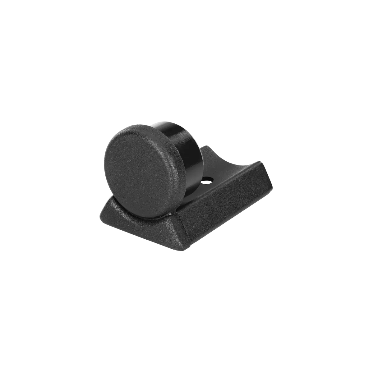 Round end sled base glide, 28 mm, black