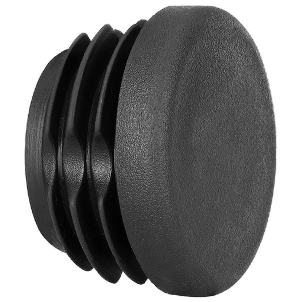 tube plug inner round 28mm anti slip tpe black v1