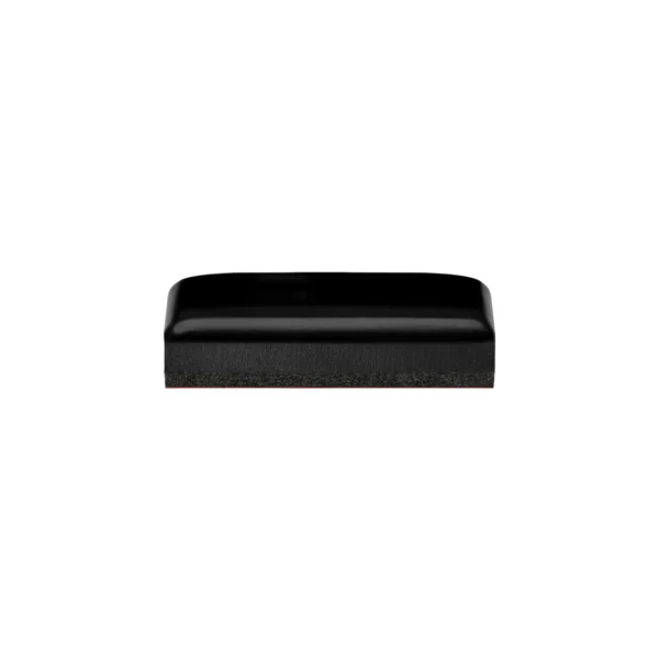 Rectangular anti-slip self-adhesive glides, side view
